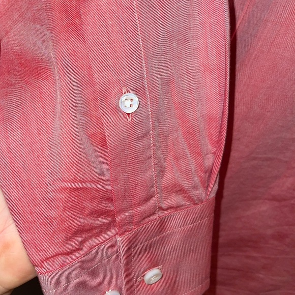 Hugo Boss Italian Slim Fit Testa Egyptian Cotton Button Down Dress Shirt - Picture 4 of 14